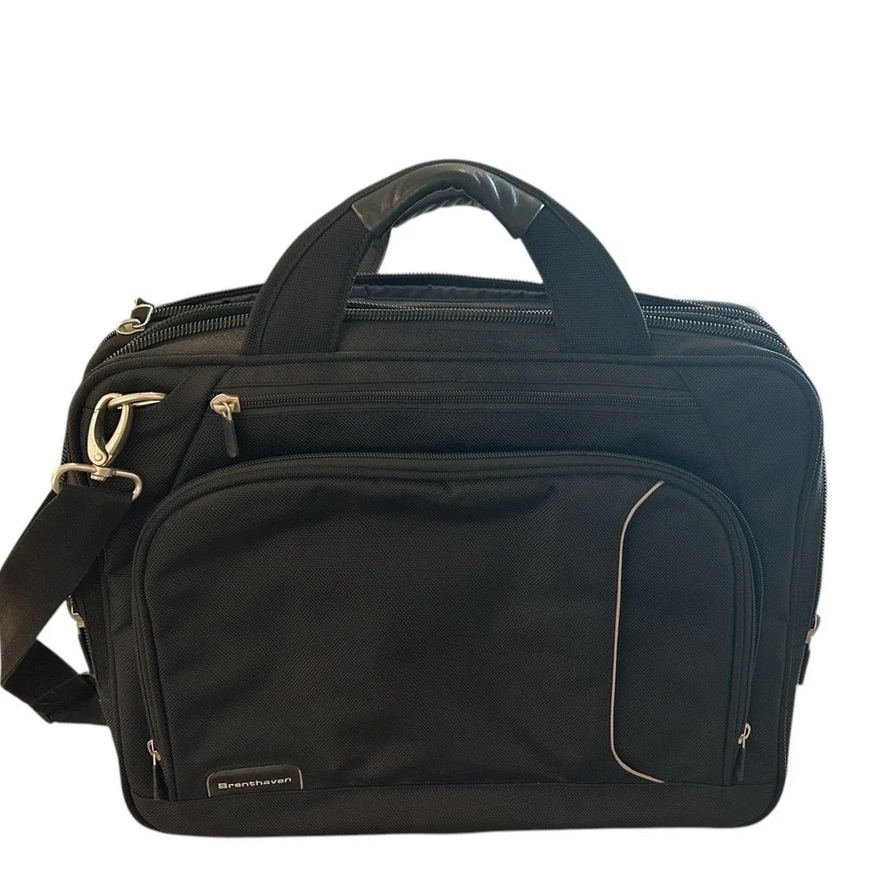 Brenthaven Zero Impact Laptop Bag (Black) - Lots of Storage - NWOT